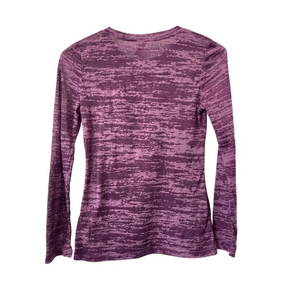 NIB Burnout Top Size Small Crewneck Rhinestone Embellished Angel Wing Tee Grunge - Picture 2 of 7